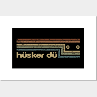 Hüsker Dü Cassette Stripes Posters and Art